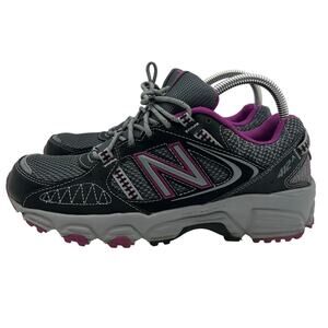 New Balance 412 XLT Footbed Shoes Womens 9 Gray/Purple Athletic Sneaker WTE412S1
